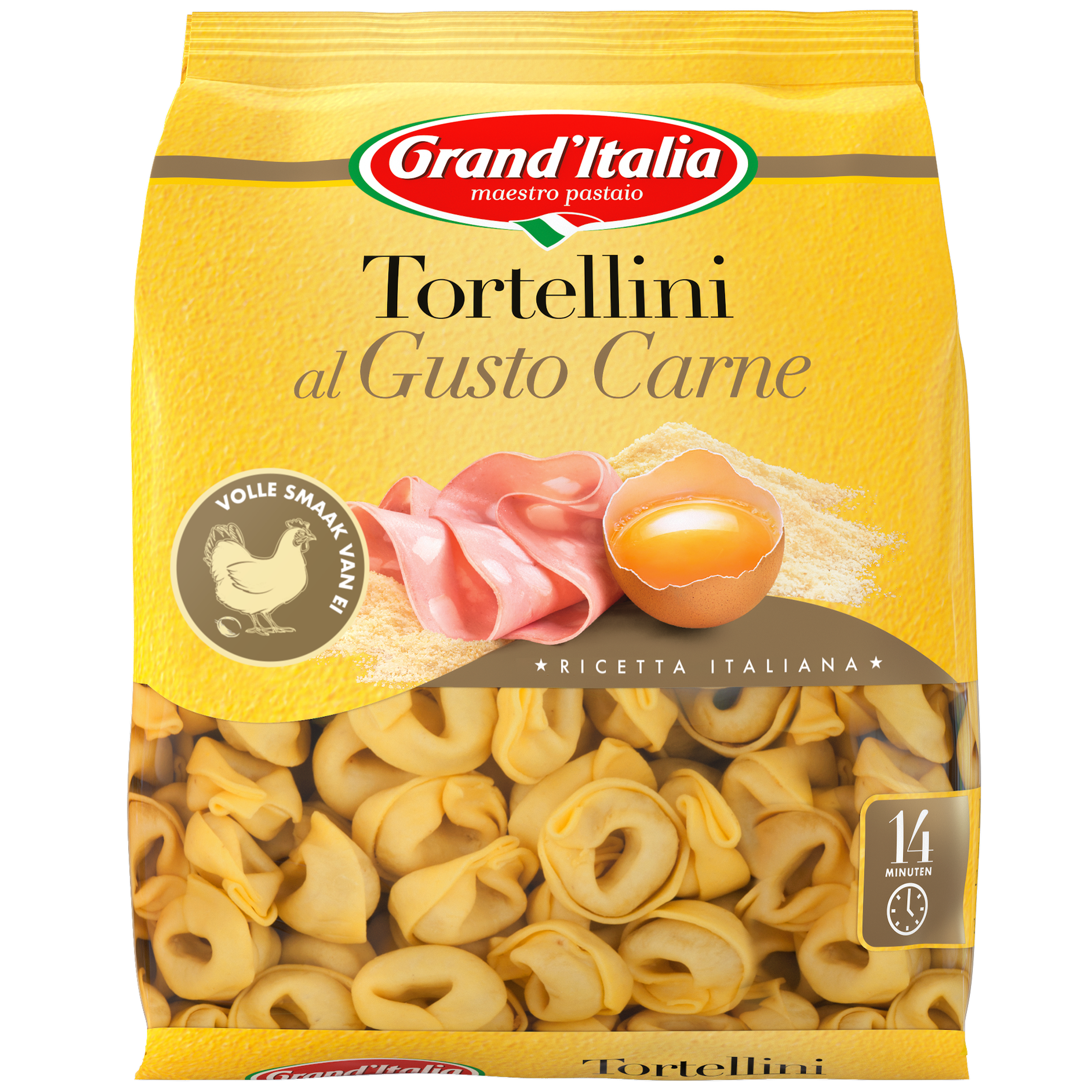 Gevulde pasta Tortellini al Gusto Carne 440g Grand'Italia